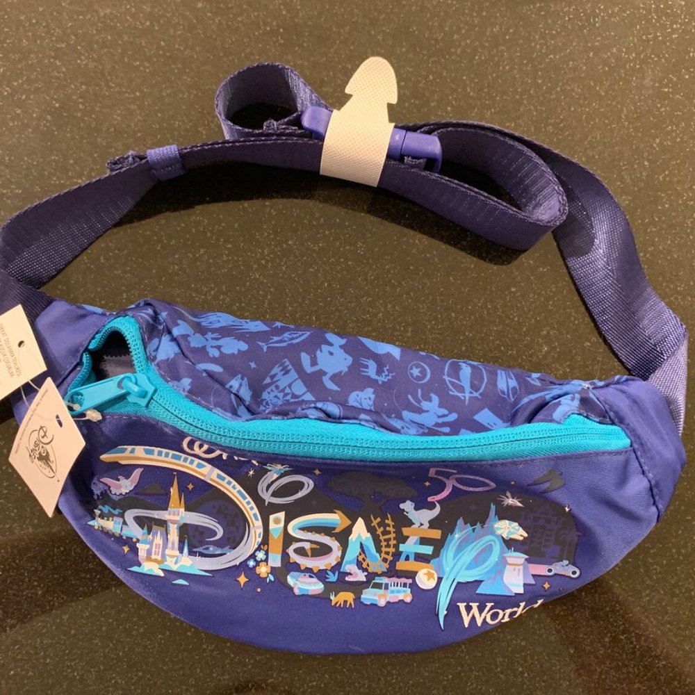 NWT - Walt Disney World 50th Anniversary Belt Bag